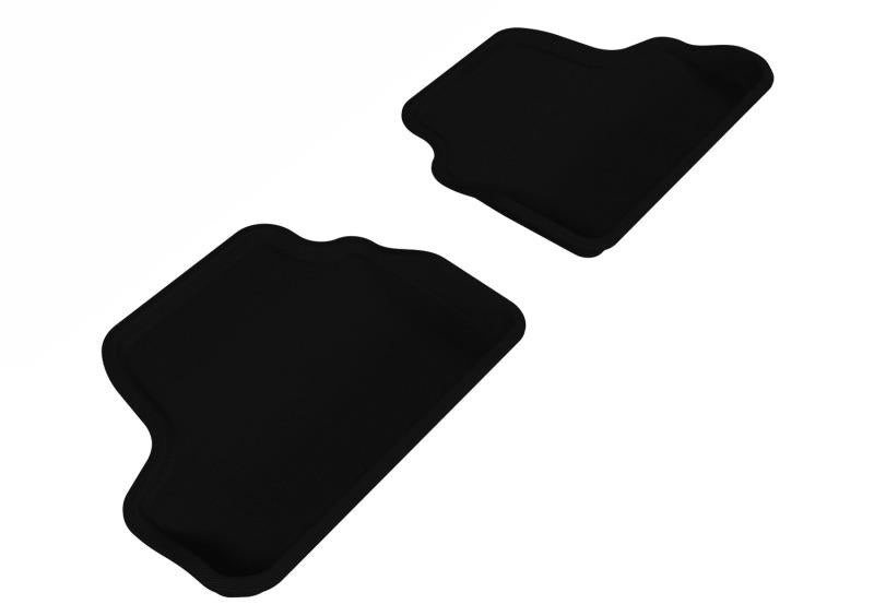 3D MAXpider 2007-2013 BMW 3 Series E93 Kagu 2nd Row Floormats - Black L1BM02421509 Main Image