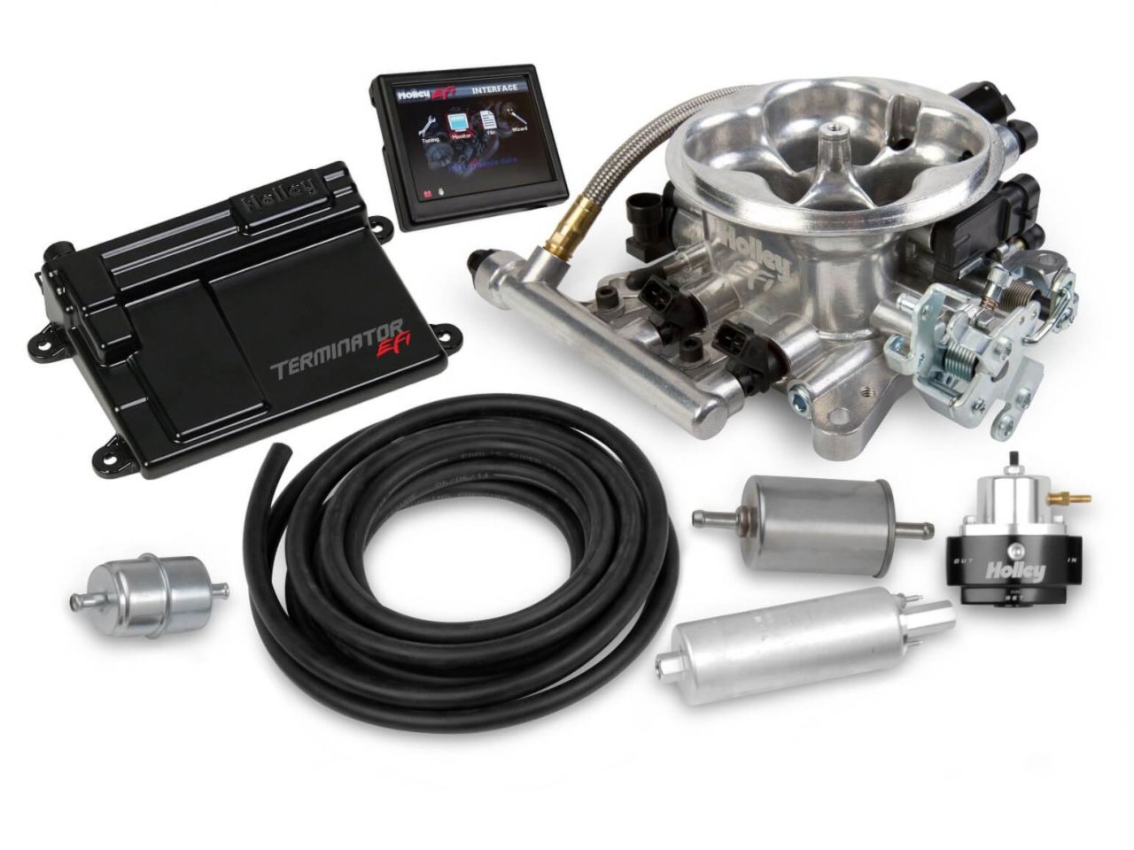 Holley TERMINATOR TBI MASTER KIT - POLISHED