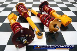 Ground Control Complete Coilover Kit, Mitsubishi 3000GT/Stealth AWD/VR4 (with Camber/Caster Plates)