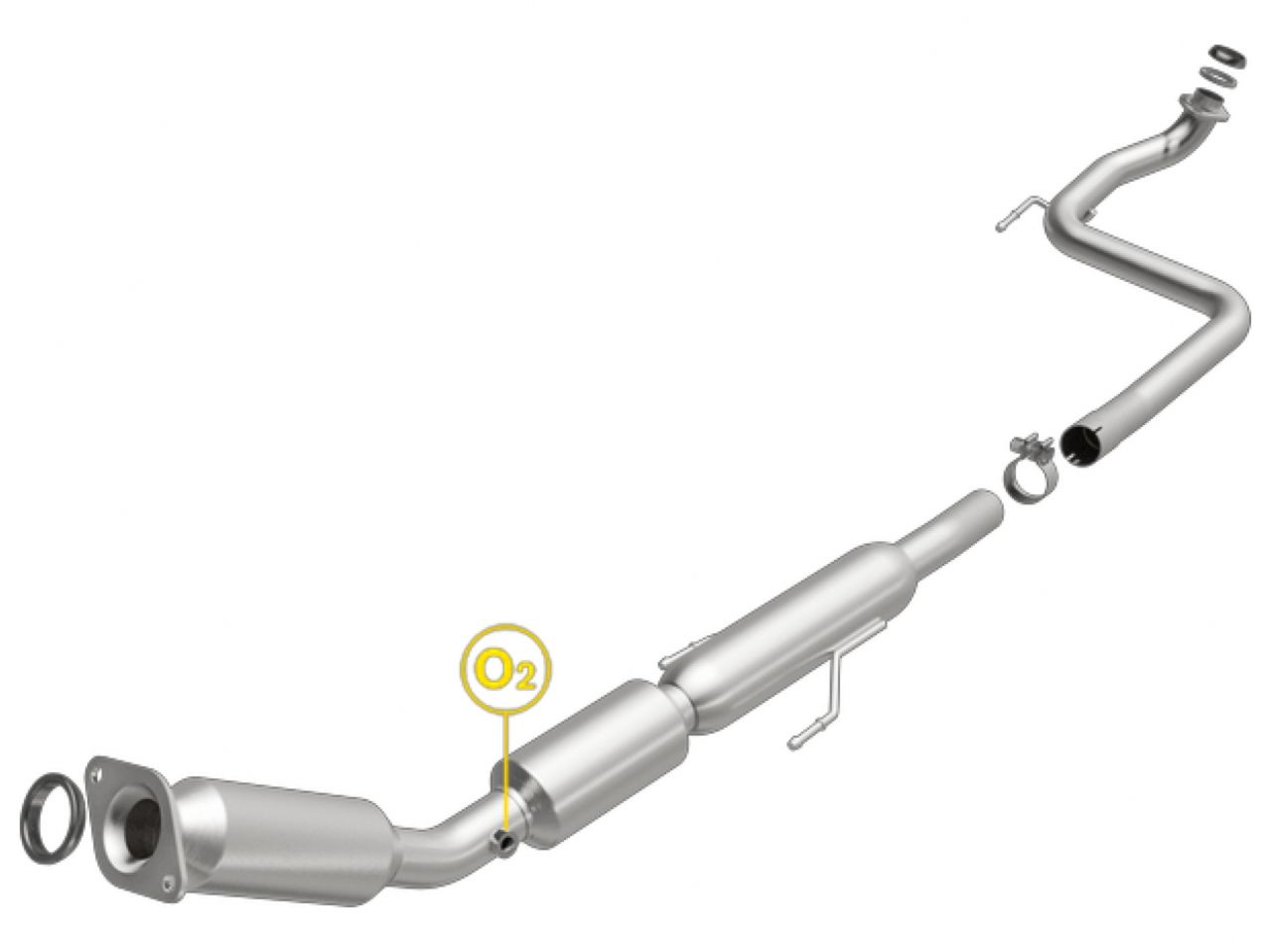 MagnaFlow Scion xD California Grade CARB Compliant Direct-Fit Catalytic Converter