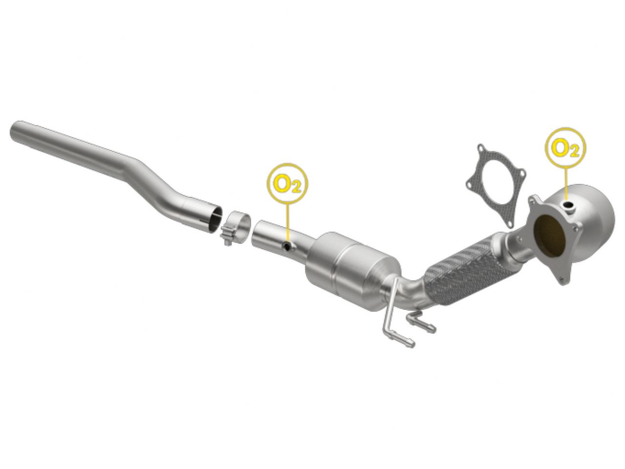 MagnaFlow California Grade CARB Compliant Direct-Fit Catalytic Converter