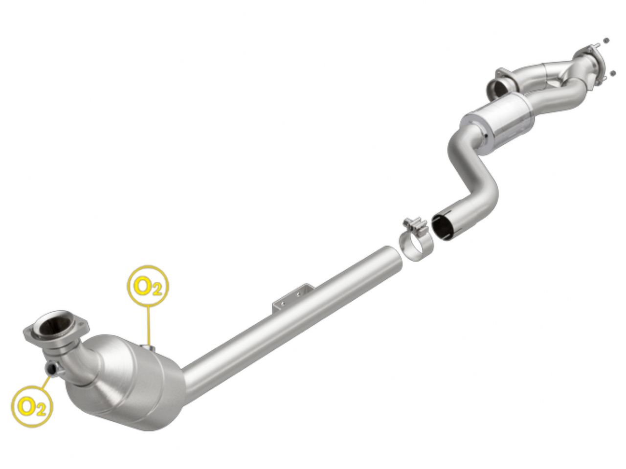 MagnaFlow Mercedes-Benz California Grade CARB Compliant Direct-Fit Catalytic Converter