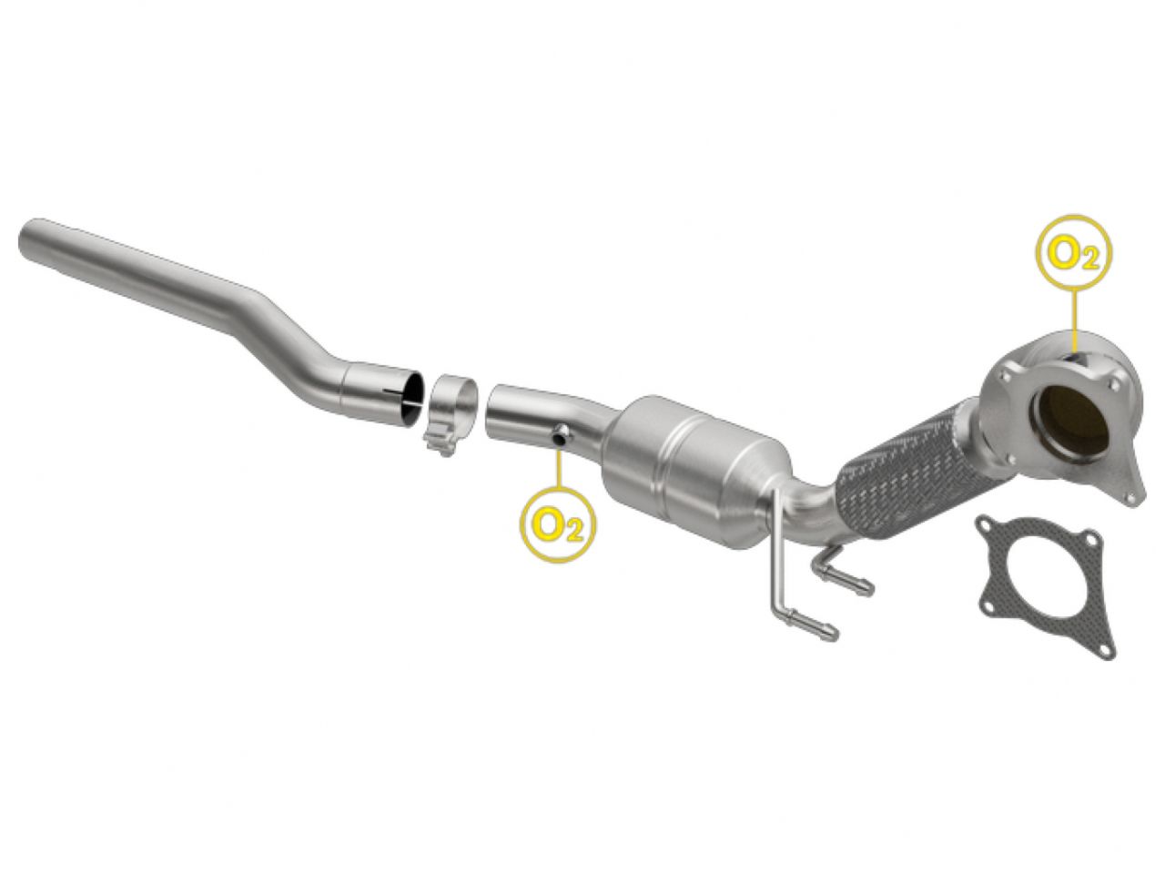 MagnaFlow California Grade CARB Compliant Direct-Fit Catalytic Converter