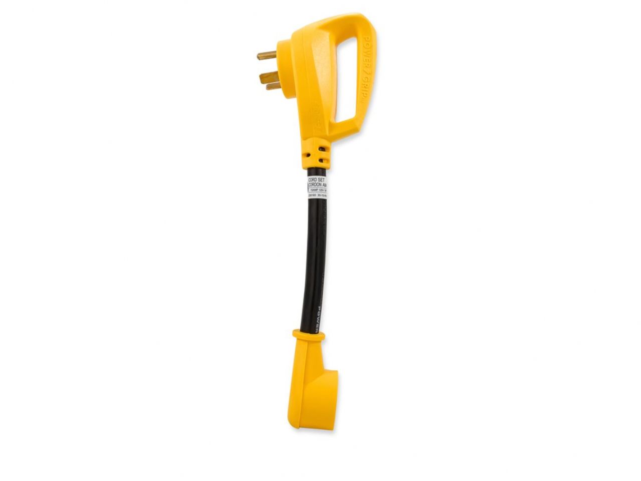 Camco 30AM / 15AF Power Grip 12" Dogbone - 90M / 90F 125V / 1875W