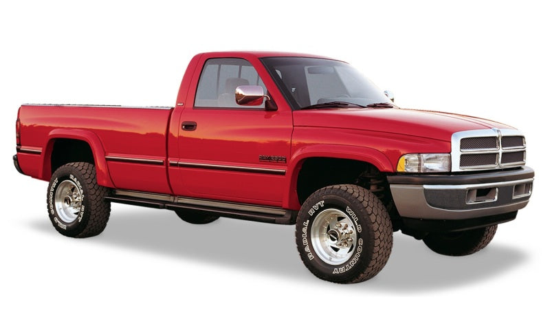 Bushwacker 94-01 Dodge Ram 1500 Fleetside Extend-A-Fender Style Flares 4pc 78.0/96.0in Bed - Black 50902-11