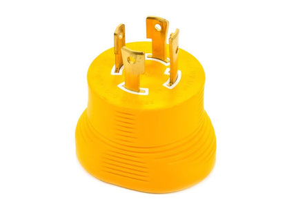 Camco 30Amp Power Grip Generator Adapter - 4Prong-M 125V / 3750W Bilingual