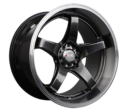 XXR 555 Wheel Chromium Black / Machined Lip 18x8.5 +35 5x100,5x114.3
