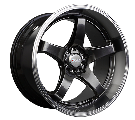 XXR 555 Wheel Chromium Black / Machined Lip 18x8.5 +25 5x100,5x114.3