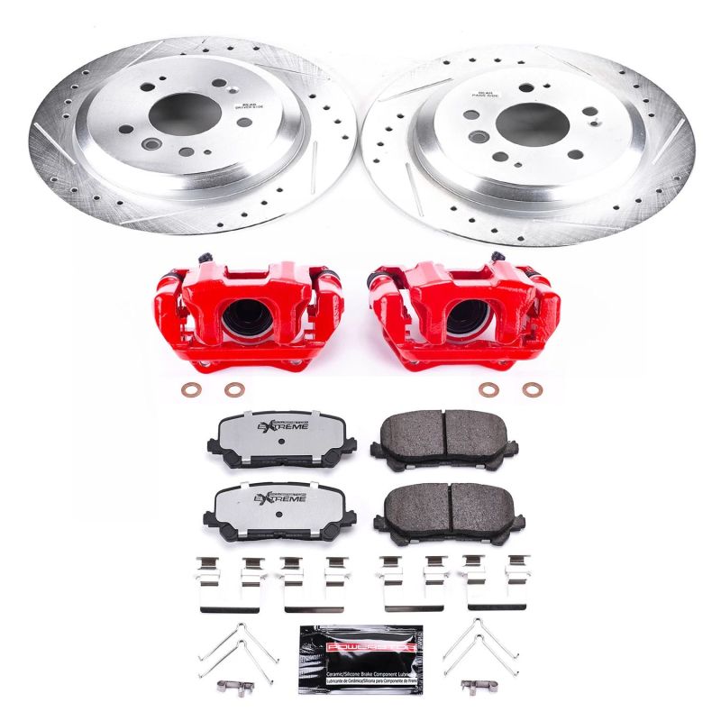 PowerStop PSB Z36 Truck & Tow Kit w/Cals Brakes, Rotors & Pads Brake Kits - Performance D&S main image