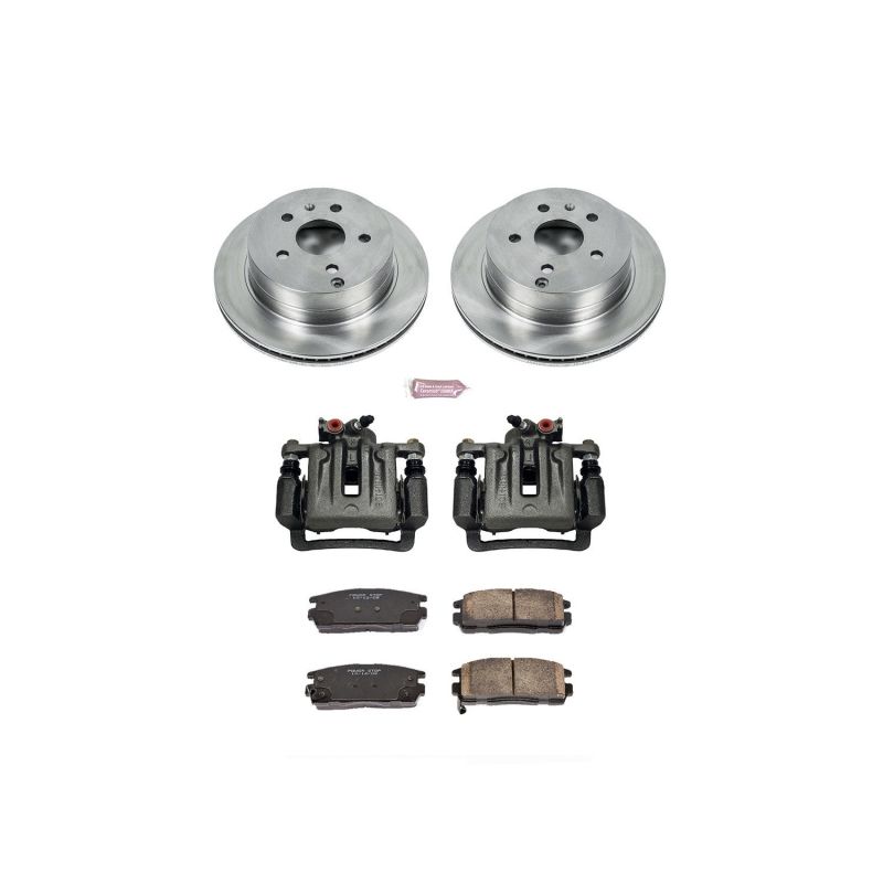 PowerStop PSB Autospecialty Kit w/Cals Brakes, Rotors & Pads Brake Kits - OE main image