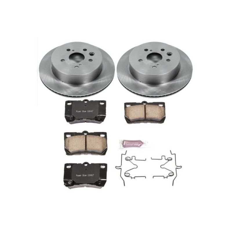 PowerStop PSB Autospecialty Kit Brakes, Rotors & Pads Brake Kits - OE main image