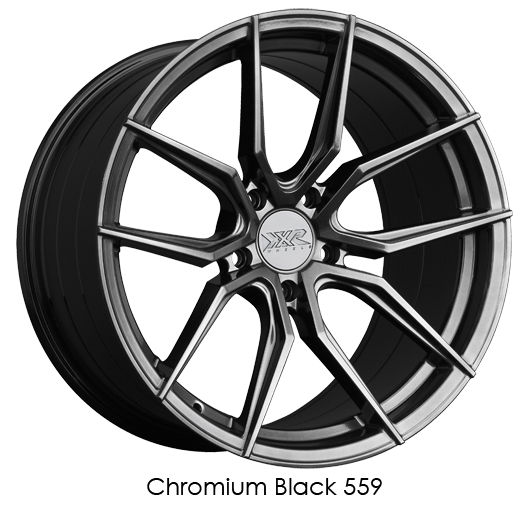 XXR 559 Wheel Chromium Black 19x10 +40 5x4.5