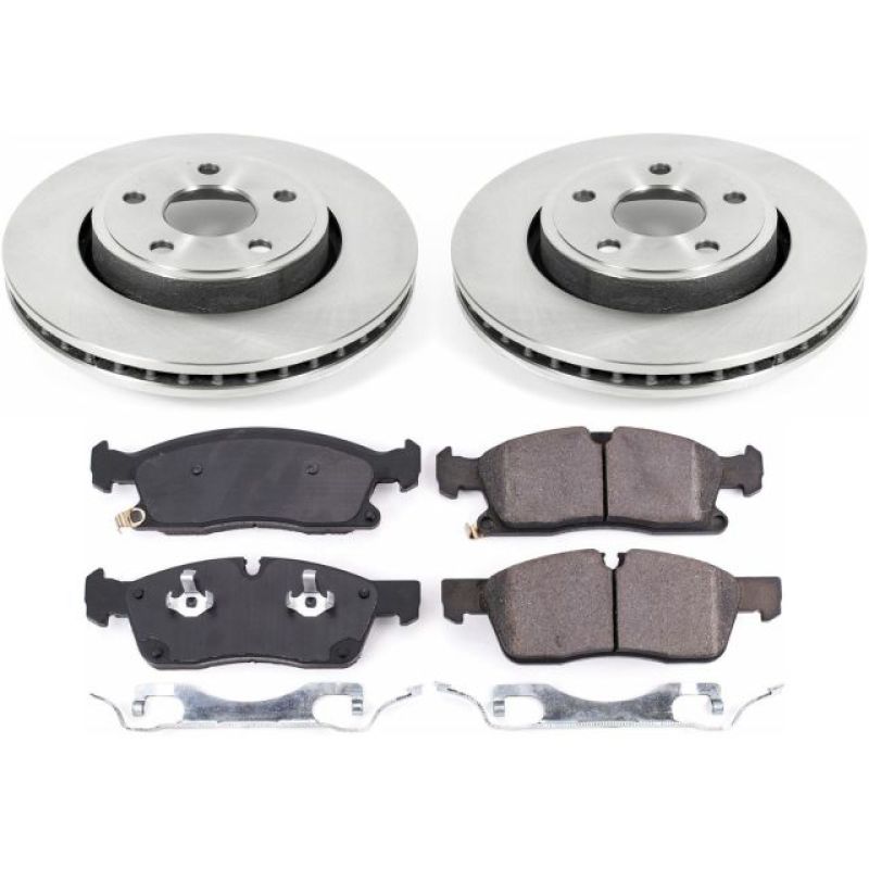 PowerStop PSB Autospecialty Kit Brakes, Rotors & Pads Brake Kits - OE main image