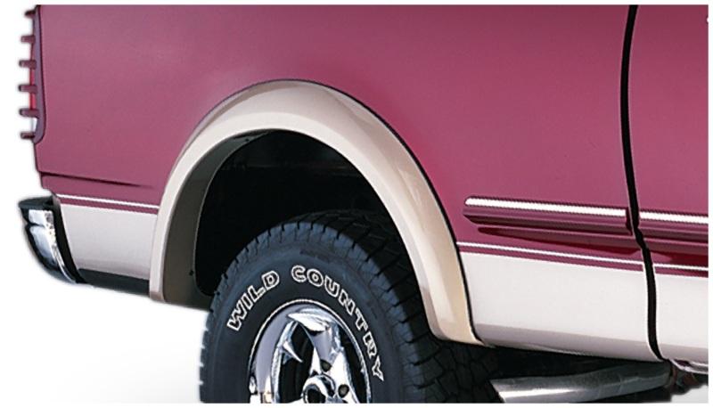 Bushwacker 97-03 Ford F-150 Styleside Extend-A-Fender Style Flares 2pc 96.0/78.0in Bed - Black 20034-11 Main Image