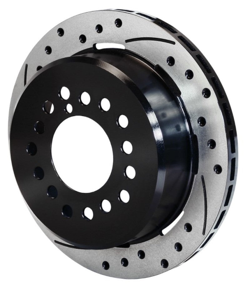 Wilwood Rotor-1.91in Offset-SRP-BLK-Drill-LH 12.19 x .810 - 5 Lug 160-9813-BK