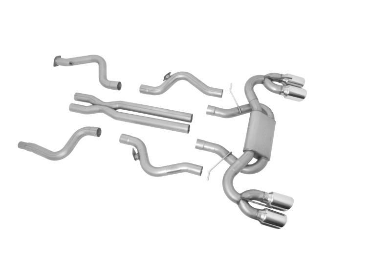 Gibson 17-19 Chevrolet Camaro ZL1 6.2L 3in Cat-Back Dual Exhaust - Stainless 620006 Main Image