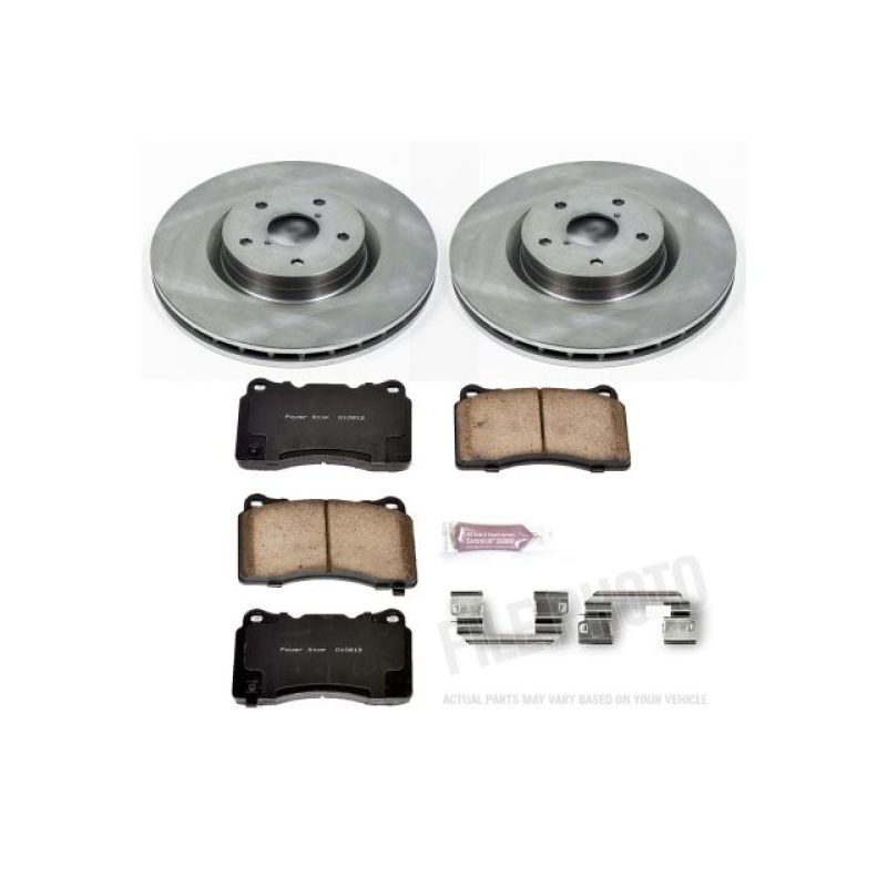 PowerStop PSB Autospecialty Kit Brakes, Rotors & Pads Brake Kits - OE main image