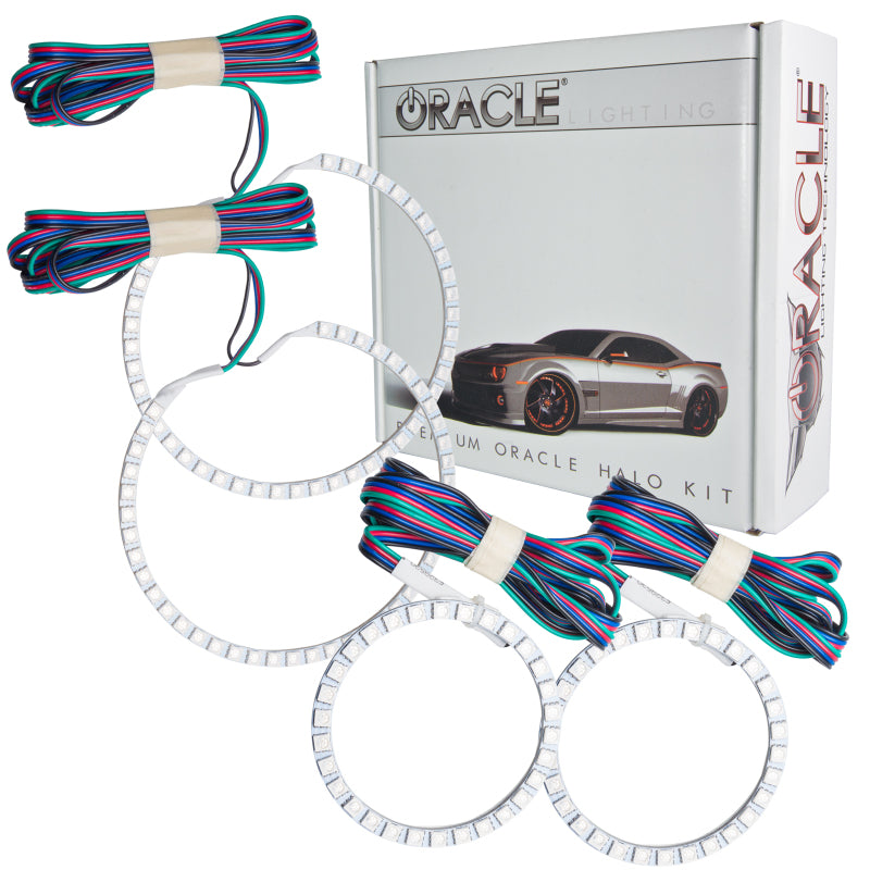 ORACLE Lighting Oracle BMW 3 Series 06-11 LED Halo Kit - Non-Projector - ColorSHIFT w/ Simple Controller 2631-504