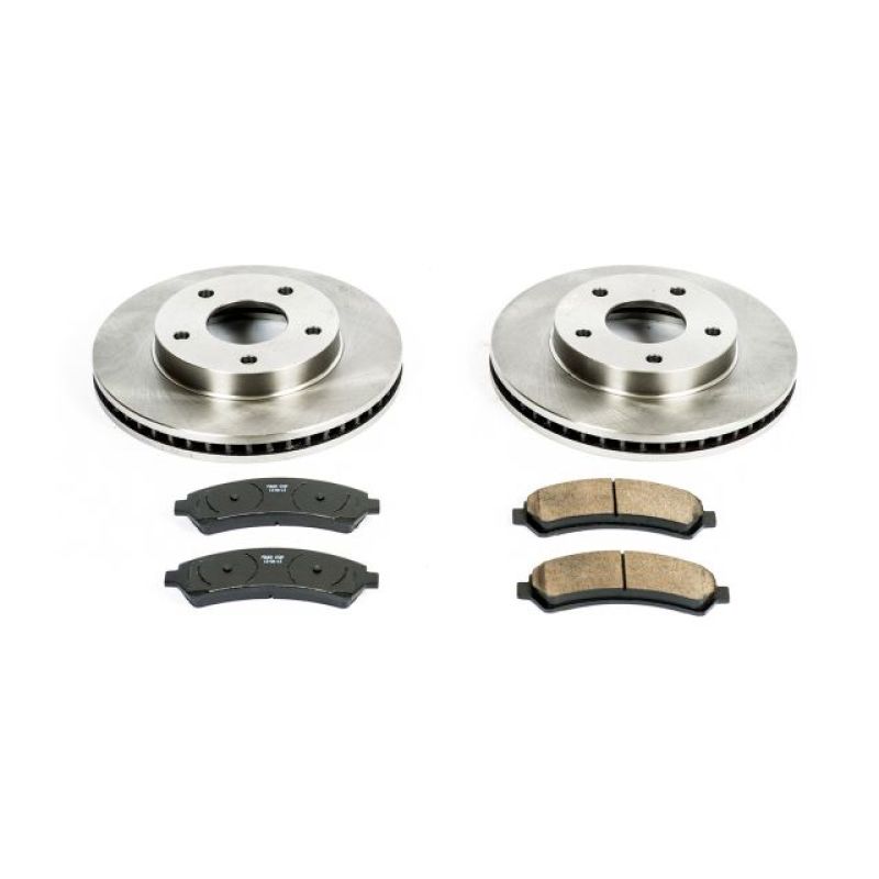 PowerStop PSB Autospecialty Kit Brakes, Rotors & Pads Brake Kits - OE main image