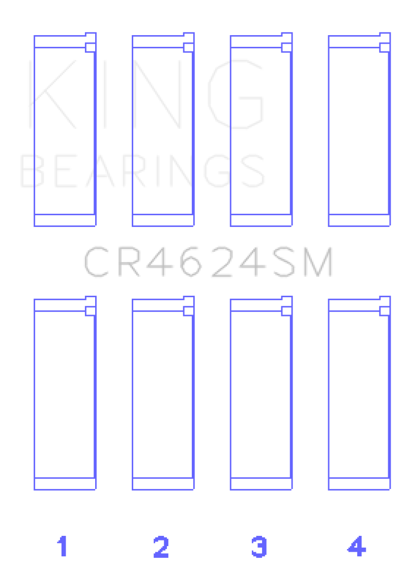 King Engine Bearings KING Rod Bearings Engine Components Bearings main image