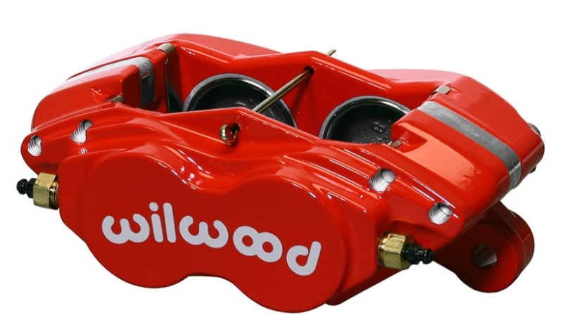 Wilwood Caliper-Forged Dynalite-M-Red 1.75in Pistons .81in Disc 120-13744-RD