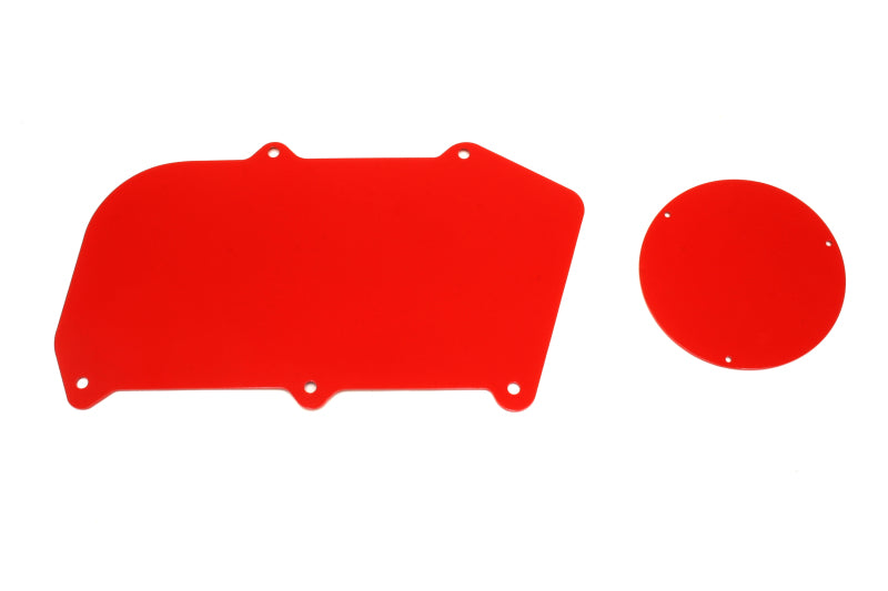 BMR 64-72 A-Body Heater Delete Panel Aluminum (Non-A/C Vehicles Only) - Red FP005R