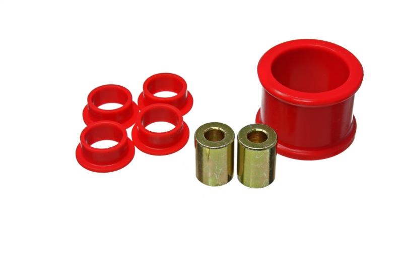 Energy Suspension 06-11 Honda Civic DX/EX/LX Red Hyper-Flex Steering Rack Bushing 16.10107R Main Image