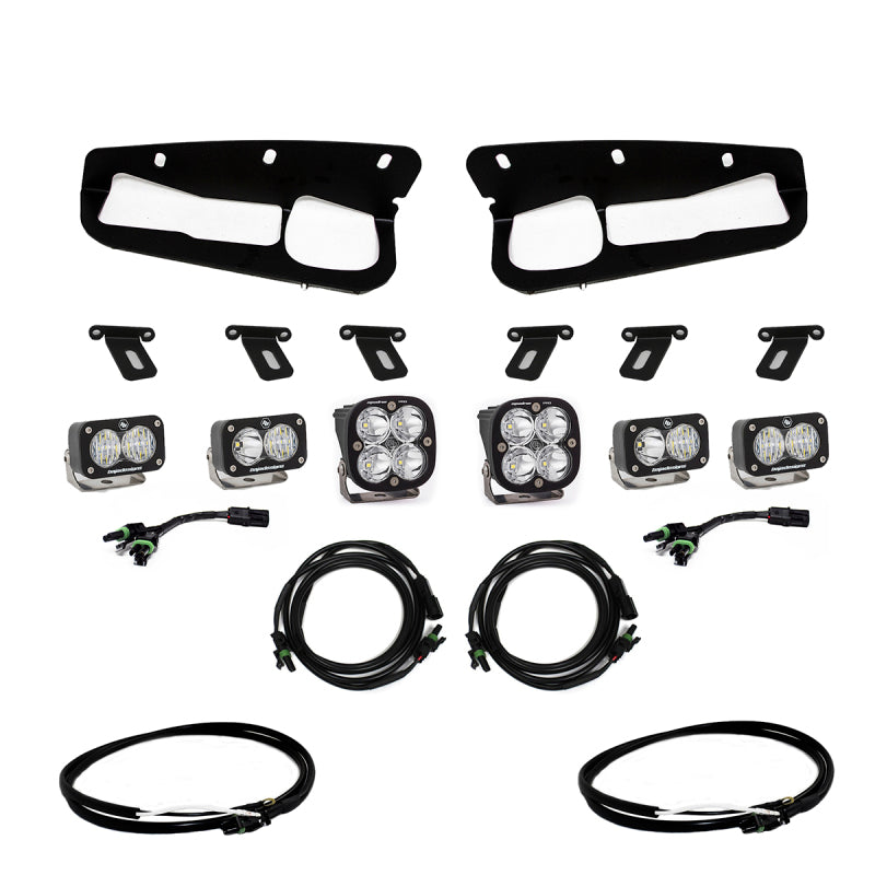 Baja Designs 2021+ Ford Bronco Fog Pocket Kit 21-Up Pro w/Upfitter 447763UP