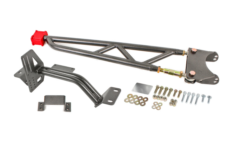 BMR 93-02 F-Body w/o DSL Torque Arm Tunnel Mount (For Long Tube Headers) - Black Hammertone TA014H