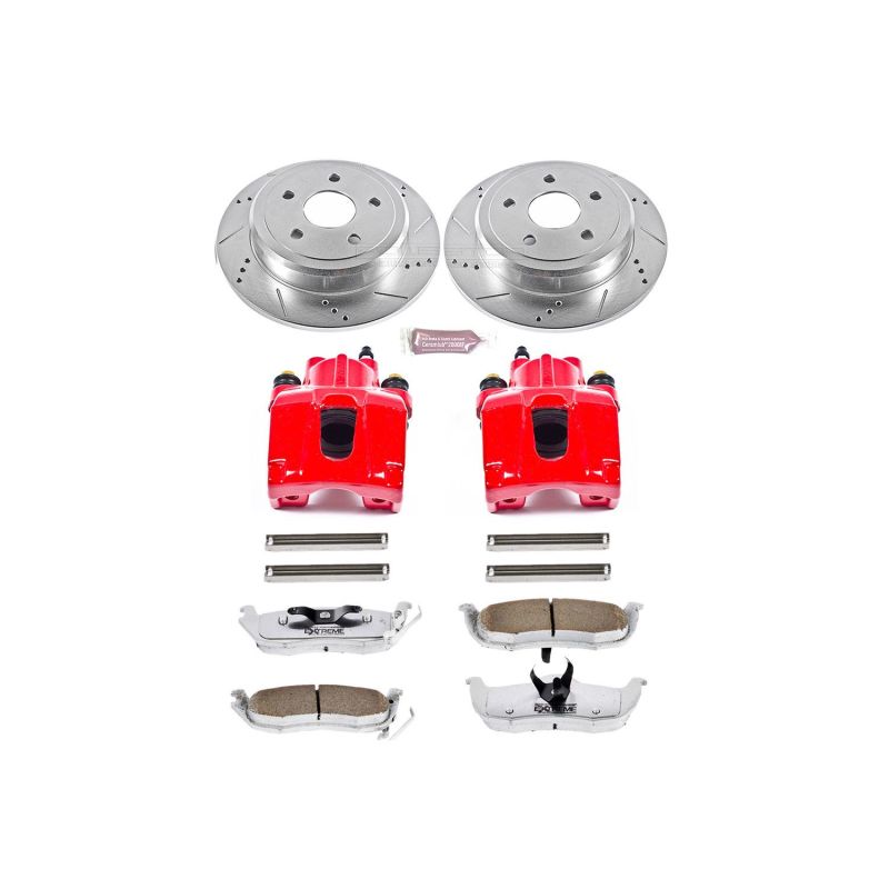 PowerStop PSB Z26 Street Kit w/Cals Brakes, Rotors & Pads Brake Kits - Performance D&S main image