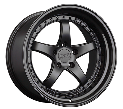 XXR 565 Wheel Flat Black / Gloss Black Lip 18x8.5 +35 5x120