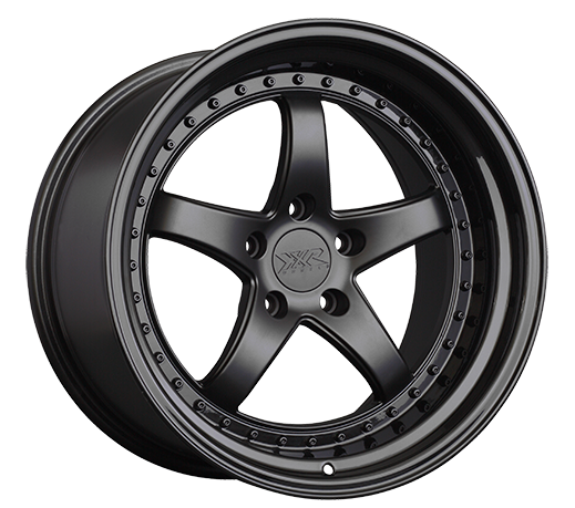 XXR 565 Wheel Flat Black / Gloss Black Lip 18x8.5 +35 5x120
