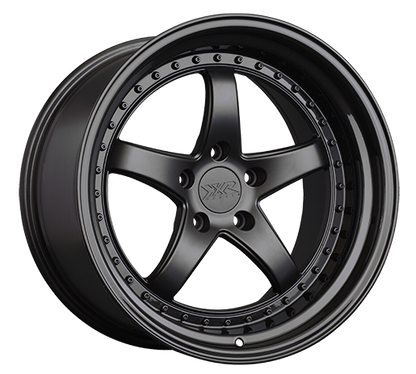 XXR 565 Wheel Flat Black / Gloss Black Lip 18x9.5 +20 5x4.5
