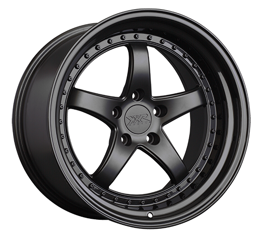 XXR 565 Wheel Flat Black / Gloss Black Lip 18x9.5 +20 5x4.5