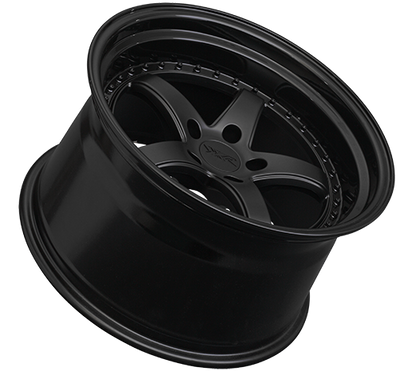 XXR 565 Wheel Flat Black / Gloss Black Lip 18x9.5 +20 5x4.5