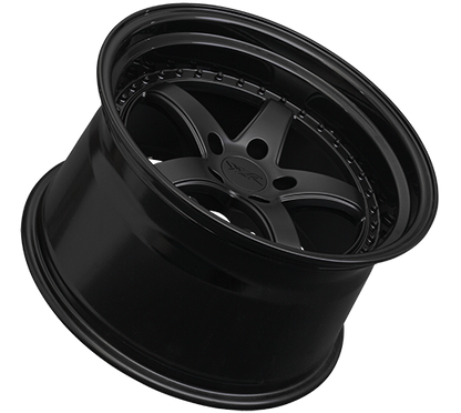XXR 565 Wheel Flat Black / Gloss Black Lip 18x9.5 +38 5x4.5
