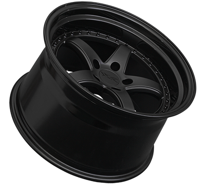 XXR 565 Wheel Flat Black / Gloss Black Lip 18x8.5 +35 5x4.5