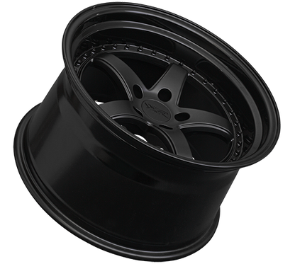 XXR 565 Wheel Flat Black / Gloss Black Lip 18x8.5 +35 5x120