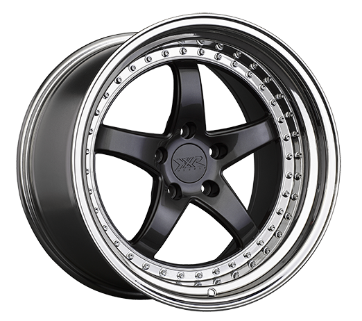 XXR 565 Wheel Graphite / Platinum Lip 18x9.5 +38 5x100