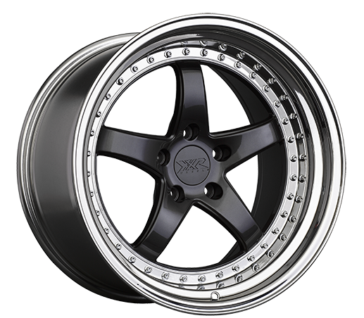 XXR 565 Wheel Graphite / Platinum Lip 20x9 +20 5x4.5