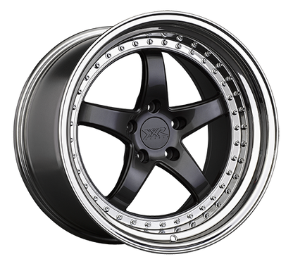 XXR 565 Wheel Graphite / Platinum Lip 18x8.5 +35 5x120