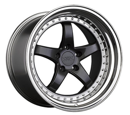 XXR 565 Wheel Graphite / Platinum Lip 20x10.5 +25 5x4.5