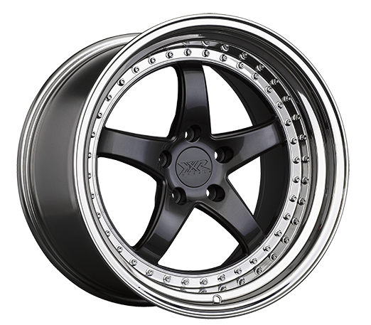 XXR 565 Wheel Graphite / Platinum Lip 18x9.5 +20 5x4.5