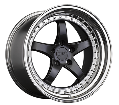 XXR 565 Wheel Graphite / Platinum Lip 20x10.5 +40 5x4.5