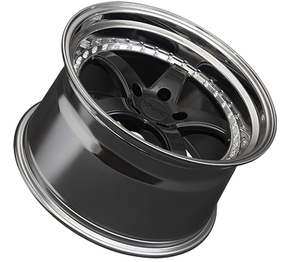 XXR 565 Wheel Graphite / Platinum Lip 18x8.5 +35 5x4.5