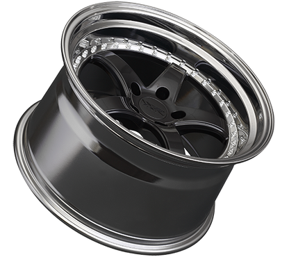 XXR 565 Wheel Graphite / Platinum Lip 20x10.5 +40 5x4.5