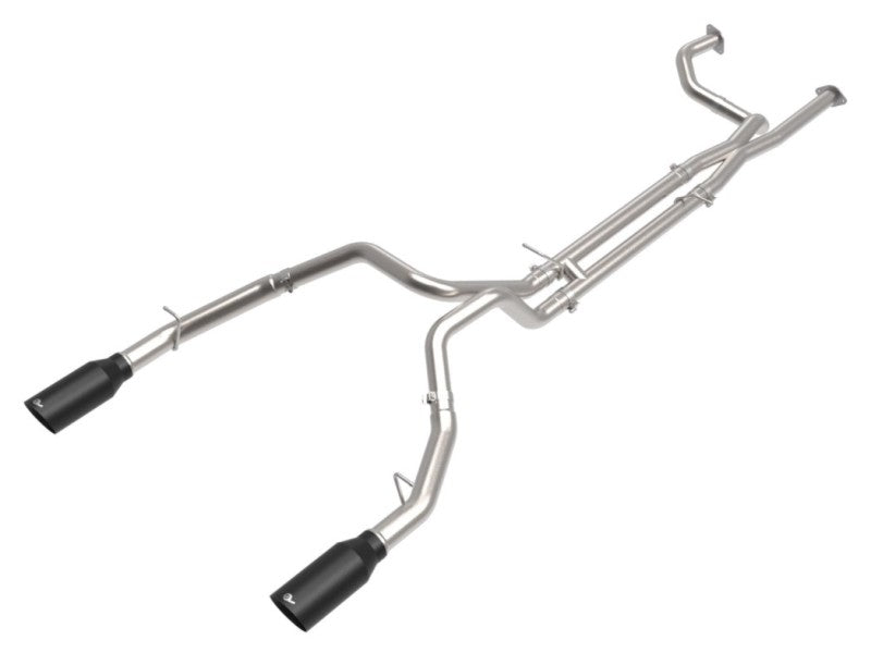 aFe Vulcan Series 3in 304SS Cat-Back Exhaust 21+ Ram 1500 TRX V8-6.2L w/ Black Tips 49-32084-B