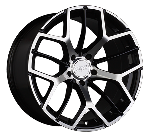 XXR 566 Wheel Black / Machined 18x10 +20 5x4.5