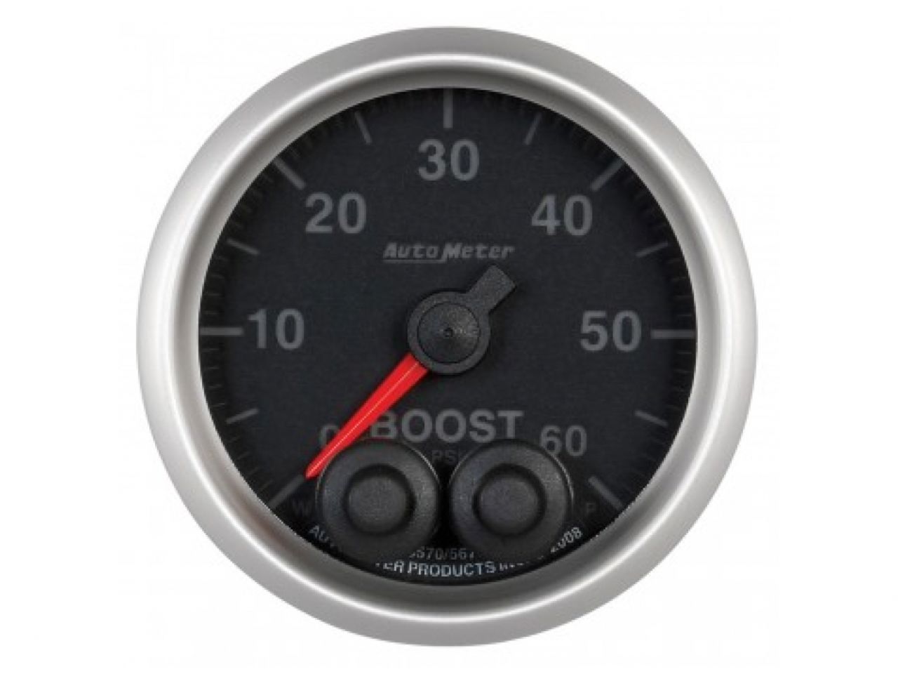 Autometer Gauge, Boost, 2 1/16", 60psi, Digital Stepper Motor w/Peak & Warn,