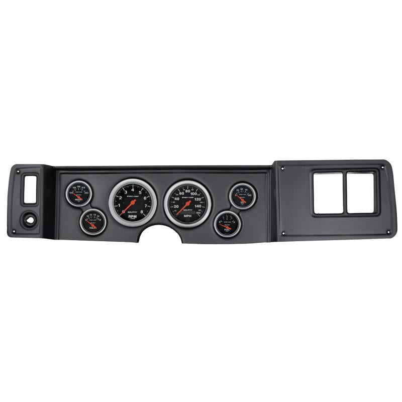 Autometer Sport-Comp 79-81 Camaro Dash Kit 6pc Tach / MPH / Fuel / Oil / WTMP / Volt 7023-SC Main Image